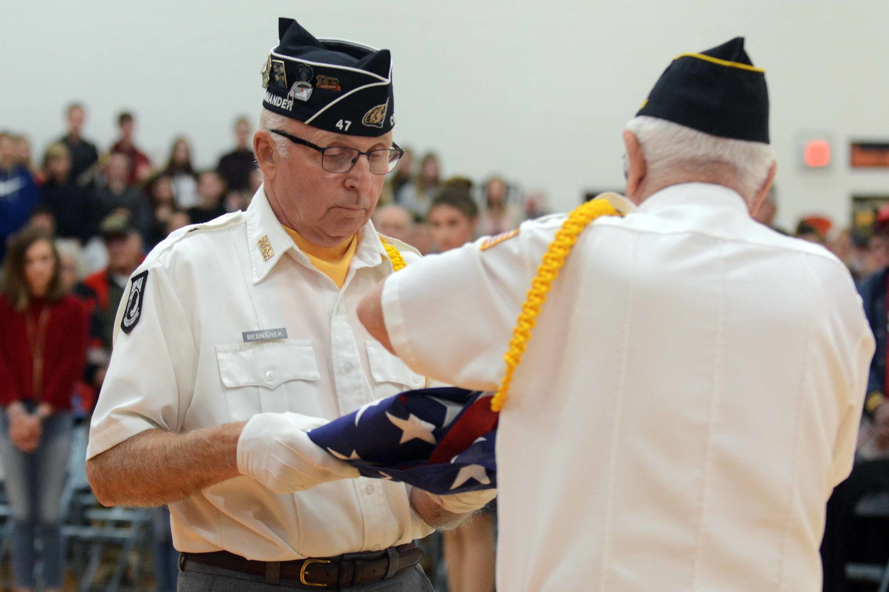 Portage High School Veterans Day ceremony 2019